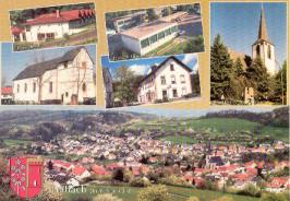 Postkarte Schmelz-Limbach (0,8 Eu)